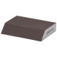 Sponge KONNER G180, 125x90x65x25 mm, sanding sponge, beveled