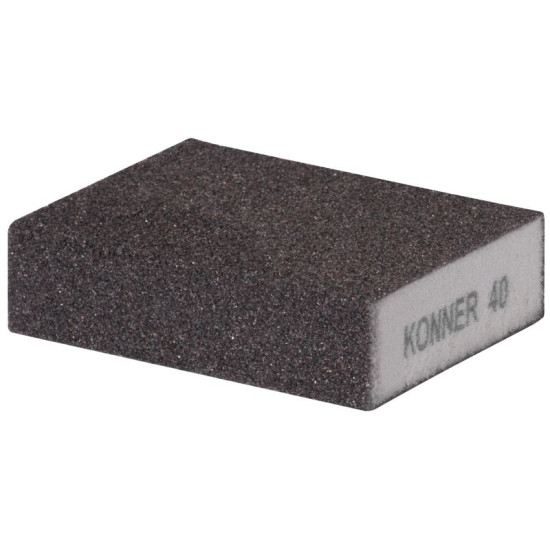 Sponge KONNER S92 100x70x25 mm, G040, AluOxide