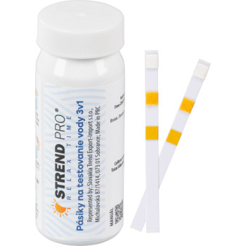 Ūdens testeris Strend Pro, 3in1, pH, hlors, sārmainība Ūdens testeris Strend Pro, 3in1, pH, hlors, sārmainība
