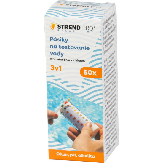 Ūdens testeris Strend Pro, 3in1, pH, hlors, sārmainība Ūdens testeris Strend Pro, 3in1, pH, hlors, sārmainība