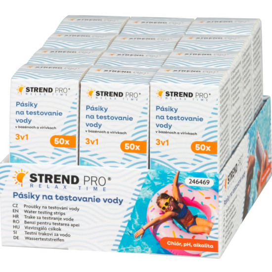 Ūdens testeris Strend Pro, 3in1, pH, hlors, sārmainība Ūdens testeris Strend Pro, 3in1, pH, hlors, sārmainība