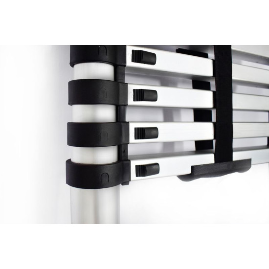 Лестница Strend Pro, телескопическая, 3,2 м, 1x11, макс. 125 кг