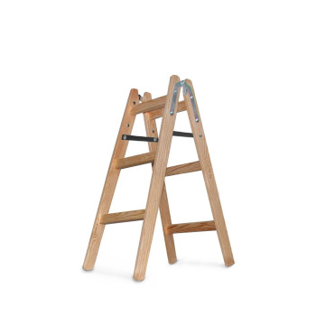 Ladder Strend Pro, PROFI, wooden stepladder, 3-step, 0.95 m, max. 150 kg