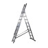 Ladder Strend Pro DP 3x09, Alu, EN 131 max. 5.30 m