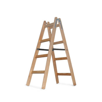 Ladder Strend Pro, PROFI, wooden stepladder, 4 rungs, 1.24 m, max. 150 kg