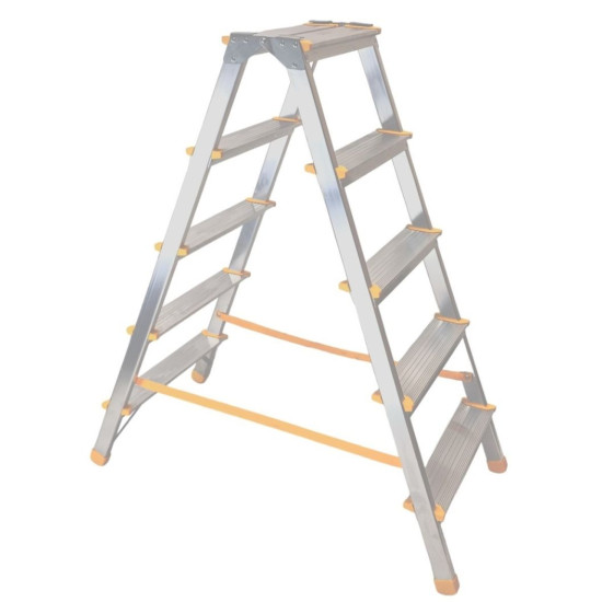 Лестница ALVE EUROSTYL HOBBY 1925, 5-ступенчатая лестница, 109 см, ноз. 150 кг, двусторонний, без ручки.