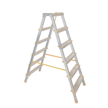 Лестница ALVE EUROSTYL HOBBY 1926, 6 ступеней, 132 см, ноз. 150 кг, двусторонний, без ручки.