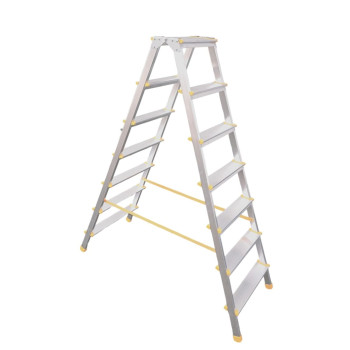 Лестница ALVE EUROSTYL HOBBY 1927, 7-ступенчатая, 155 см, ноз. 150 кг, двусторонний, без ручки.