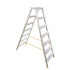 Лестница ALVE EUROSTYL HOBBY 1927, 7-ступенчатая, 155 см, ноз. 150 кг, двусторонний, без ручки.