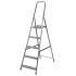 Kāpņu kāpnes Strend Pro ST-D4, 4 pakāpieni, tērauds, 149 cm, krava. 125 kg
