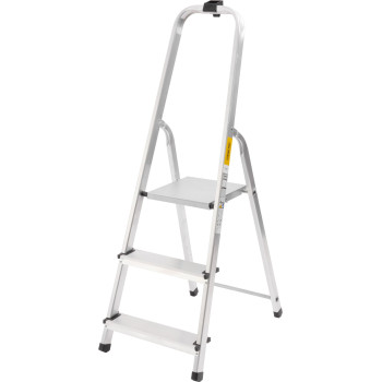 Стремянка Strend Pro D3, 3 ступени, 125 кг, ALU