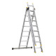Ladder Strend Pro DP 3x08, Alu, EN 131 max. 4.97 m, BASIC