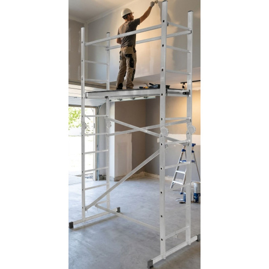 Платформа Strend Pro Scalar, алюминий, макс.396см 2х5, макс. 150 кг