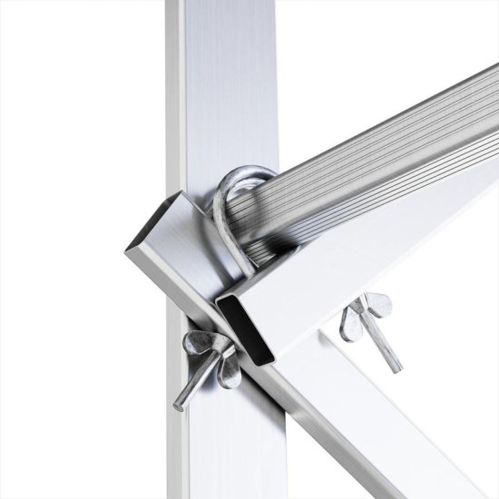 Sastatnes ar platformu Strend Pro HECTOR PRO, alumīnijs, 3in1, maks. 473 cm, maks. 200 kg