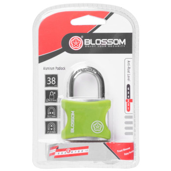 Замок Blossom BX03, 38 мм, подвесной, различные цвета