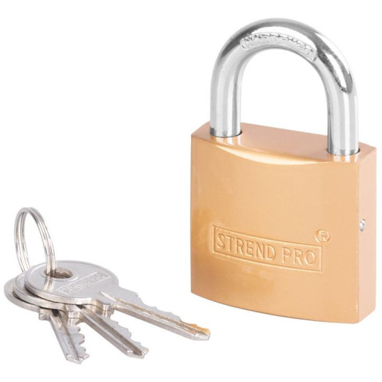 Padlock Strend Pro FT 38 mm, hanging. gold