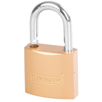 Padlock Strend Pro FT 38 mm, hanging. gold