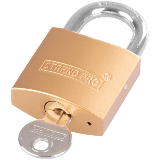 Padlock Strend Pro FT 38 mm, hanging. gold