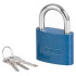 Padlock Strend Pro HP 63 mm, hanging, blue