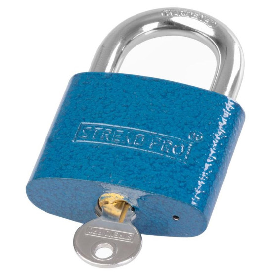 Padlock Strend Pro HP 63 mm, hanging, blue