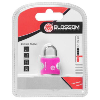Padlock 20 mm Blossom, Vinyl, Traveler