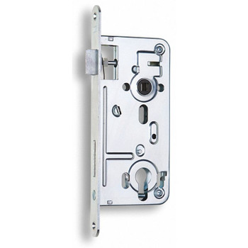 Замок Hobes 24026 P/Ľ, Zn, 90/50/80, вставка, врезной, левый-правый Замок Hobes 24026 P/Ľ, Zn, 90/50/80, вставка, врезной, левый-правый