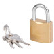 Замок Strend Pro FT 25 мм, подвесной, золотой