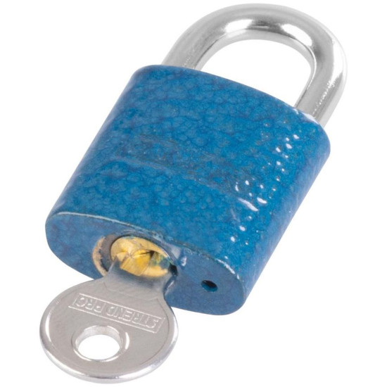 Padlock Strend Pro HP 25 mm, hanging, blue