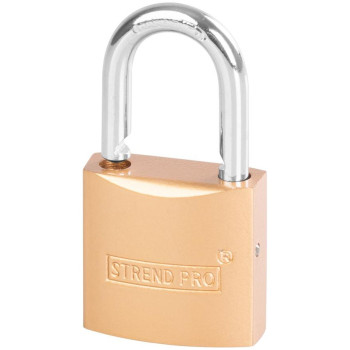 Замок Strend Pro FT 32 мм, подвесной, золотой