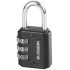 Padlock 30 mm Blossom, galvanized, 3 number codes