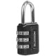 Padlock 30 mm Blossom, galvanized, 3 number codes