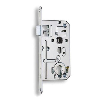 Замок врезной Hobes K133 P/Ľ, Zn, 72/50/80, левый/правый Замок врезной Hobes K133 P/Ľ, Zn, 72/50/80, левый/правый