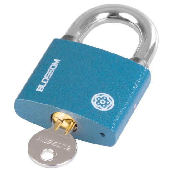 Padlock 50 mm Blossom, steel, Unique