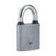 Yale Y111S/38/121/1 padlock, iron, silver, 38 mm, 3 keys