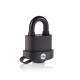 Lock Yale Y220B/51/118/1, High Security, padlock, laminated steel, black, 53 mm, 3 keys