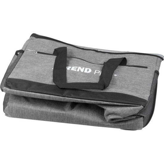 Термосумка Strend Pro, 30л, серая, холодильник, складная, кемпинговая, 27x40x31 см