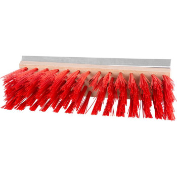 Щетка дорожная Geco U300.3, 300х65х22 мм, с металлическим скребком