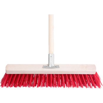 Метла Strend InDust 0300 мм, дорожная метла с ручкой