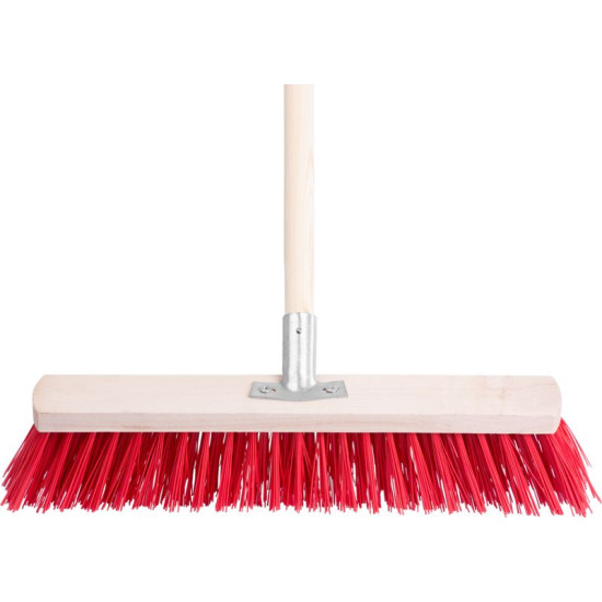 Метла Strend InDust 0300 мм, дорожная метла с ручкой