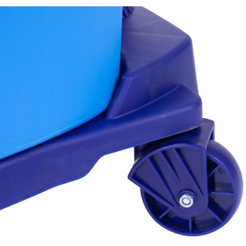 Набор для уборки Strend Pro, промышленная, вращающаяся швабра с ведром на колесах, 35 литров.