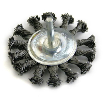 Щетка по металлу 75мм , 0,35мм, для дрели