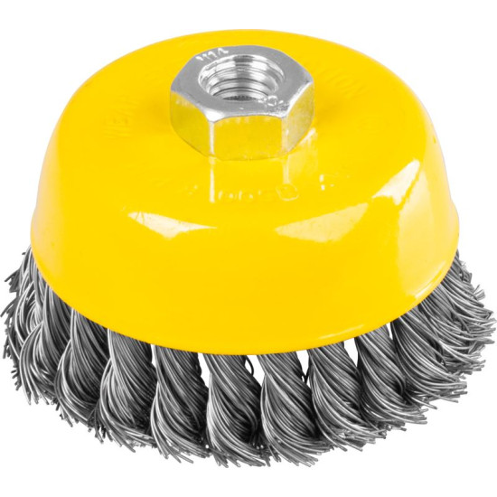 Щетка по металлу 100мм М14х2 Strend Pro, для УШМ