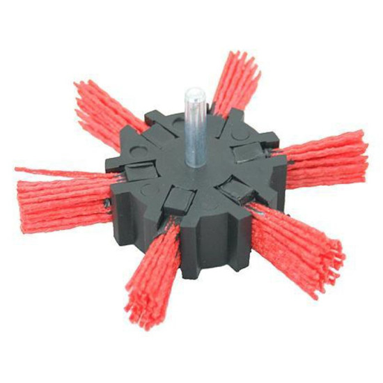 Щетка по металлу Strend рro аWB-021, 100 мм, G080, нейлон