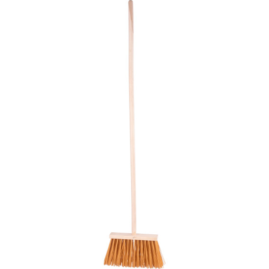 Метла Geco Indust Brown WH, 250 мм, промышленная, коричневая, с ручкой 1200 мм Метла Geco Indust Brown WH, 250 мм, промышленная, коричневая, с ручкой 1200 мм