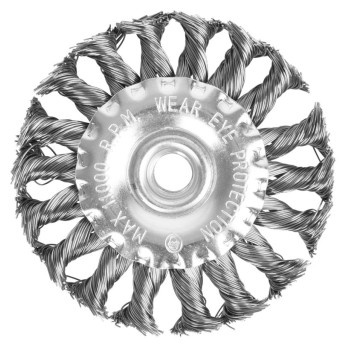 Щетка по металлу 100мм M14x2 Strend рro, для УШМ