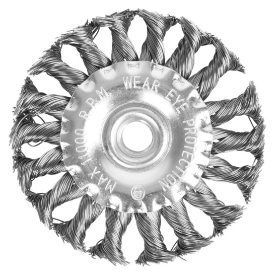 Radial grinding brush 100mm M14x2 Strend Pro,  knotted