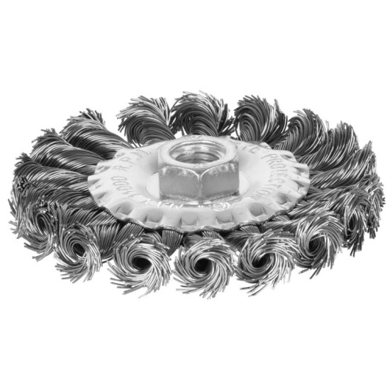 Radial grinding brush 100mm M14x2 Strend Pro,  knotted