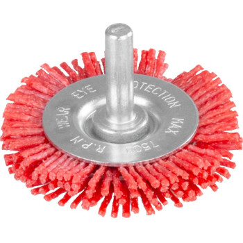 Щетка по металлу 050мм Lion, нейлон