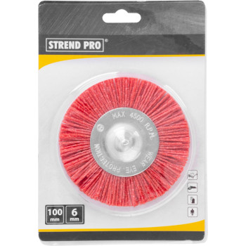 Щетка по металлу 100мм Lion, нейлон