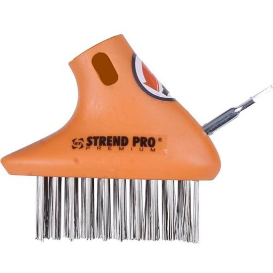 Brush Strend Pro WB30, steel, for interlocking paving, Multi-Lock system